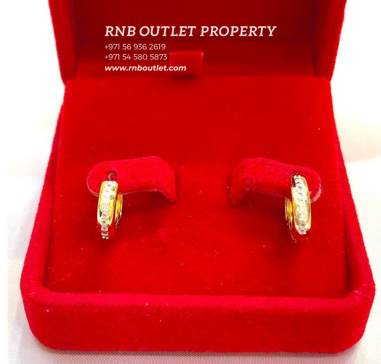 (Y7) Earing for women 10k gold non tarnish 10