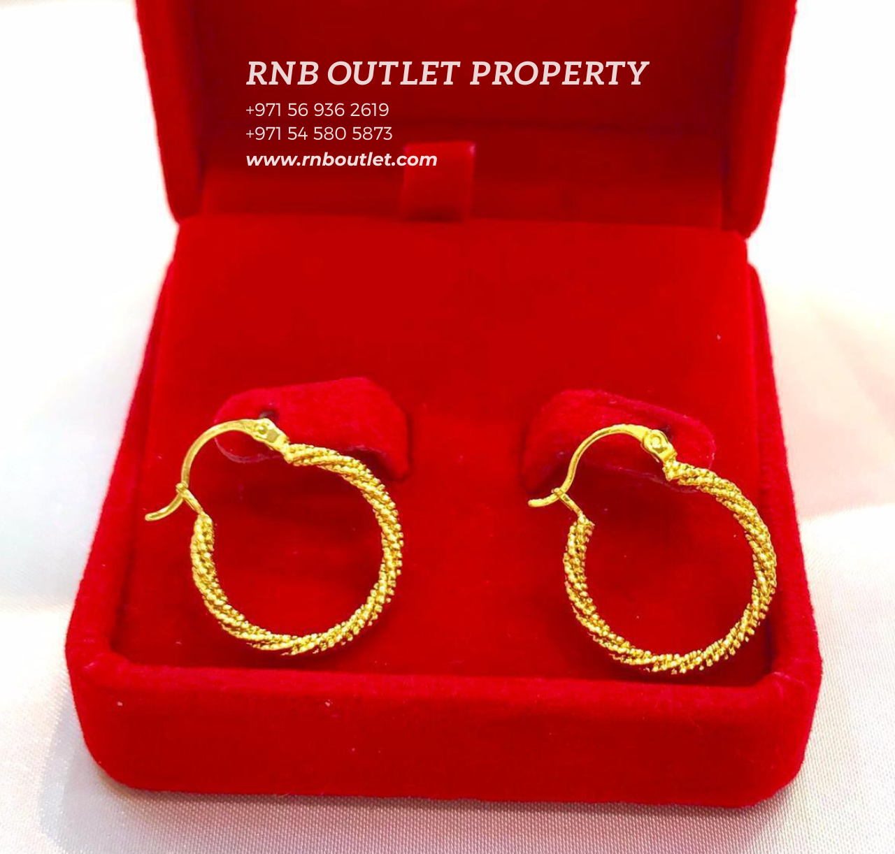 (Y7) Earing for women 10k gold non tarnish 34