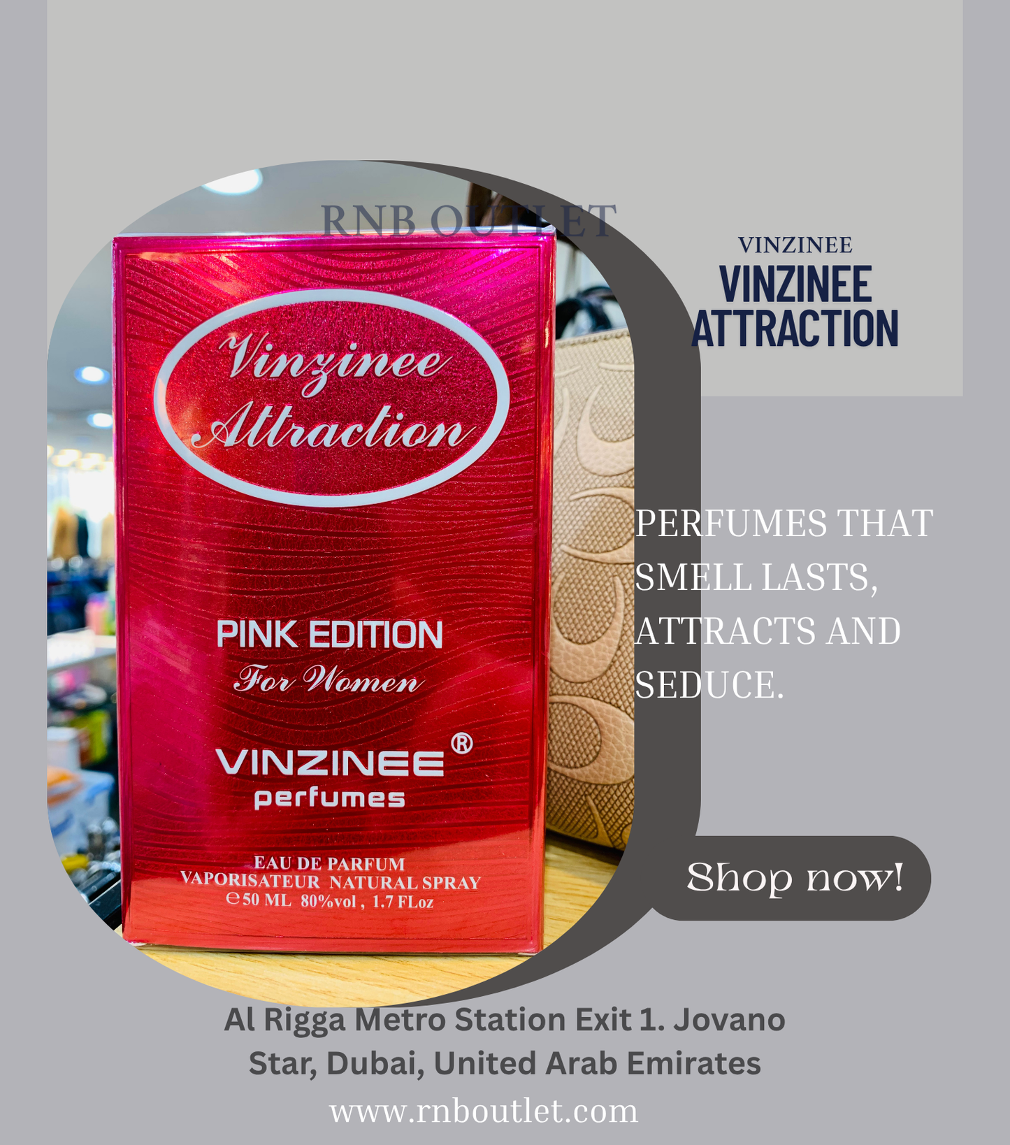 (1) Vinzinee Attraction Pink Edition