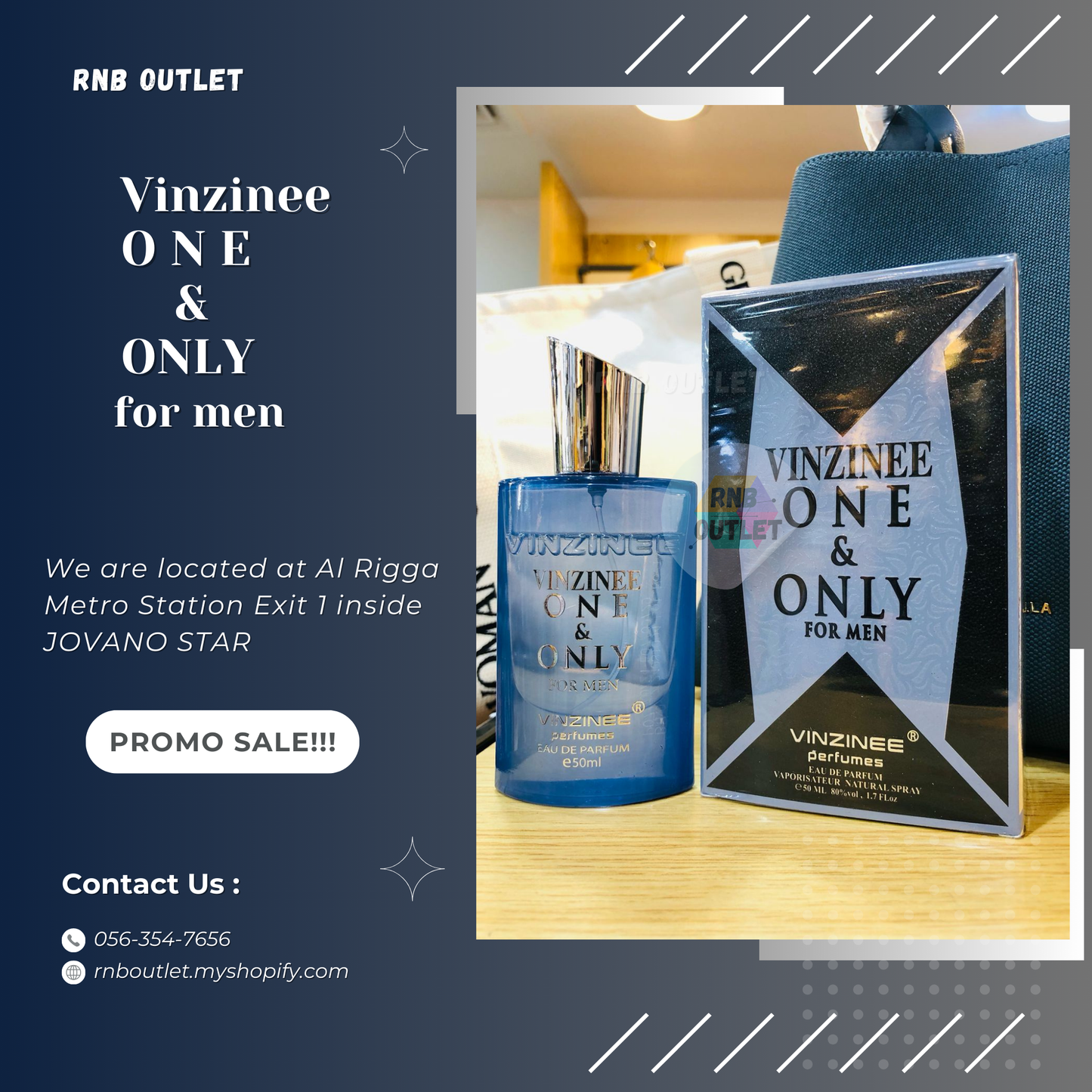 (1) Vinzinee O N E & ONLY for men