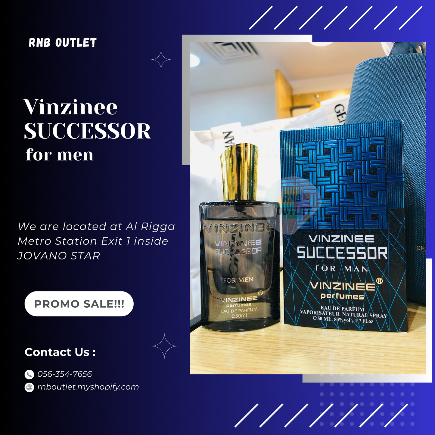 (1) Vinzinee SUCCESSOR for men