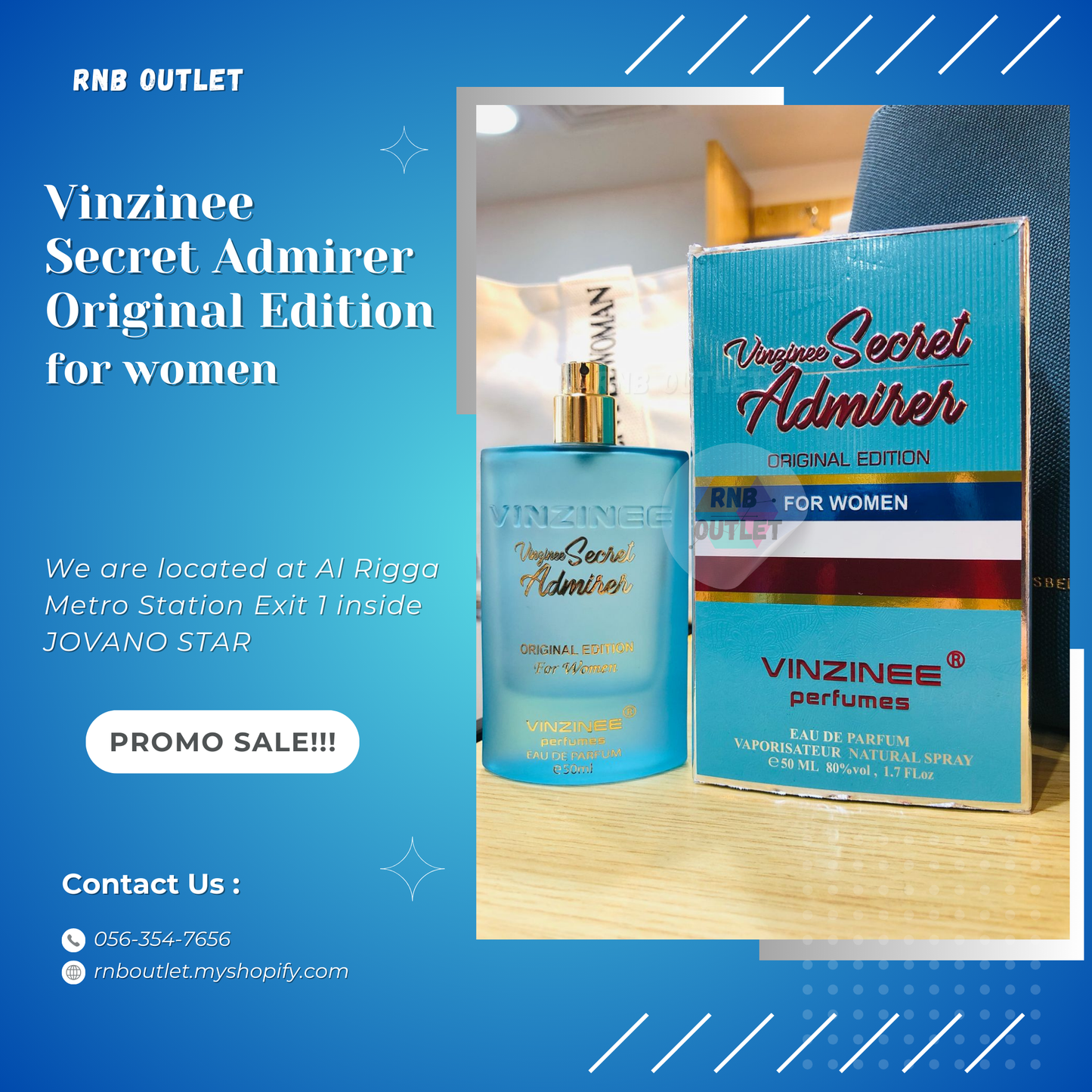 (1) Vinzinee Secret Admirer Original Edition for women