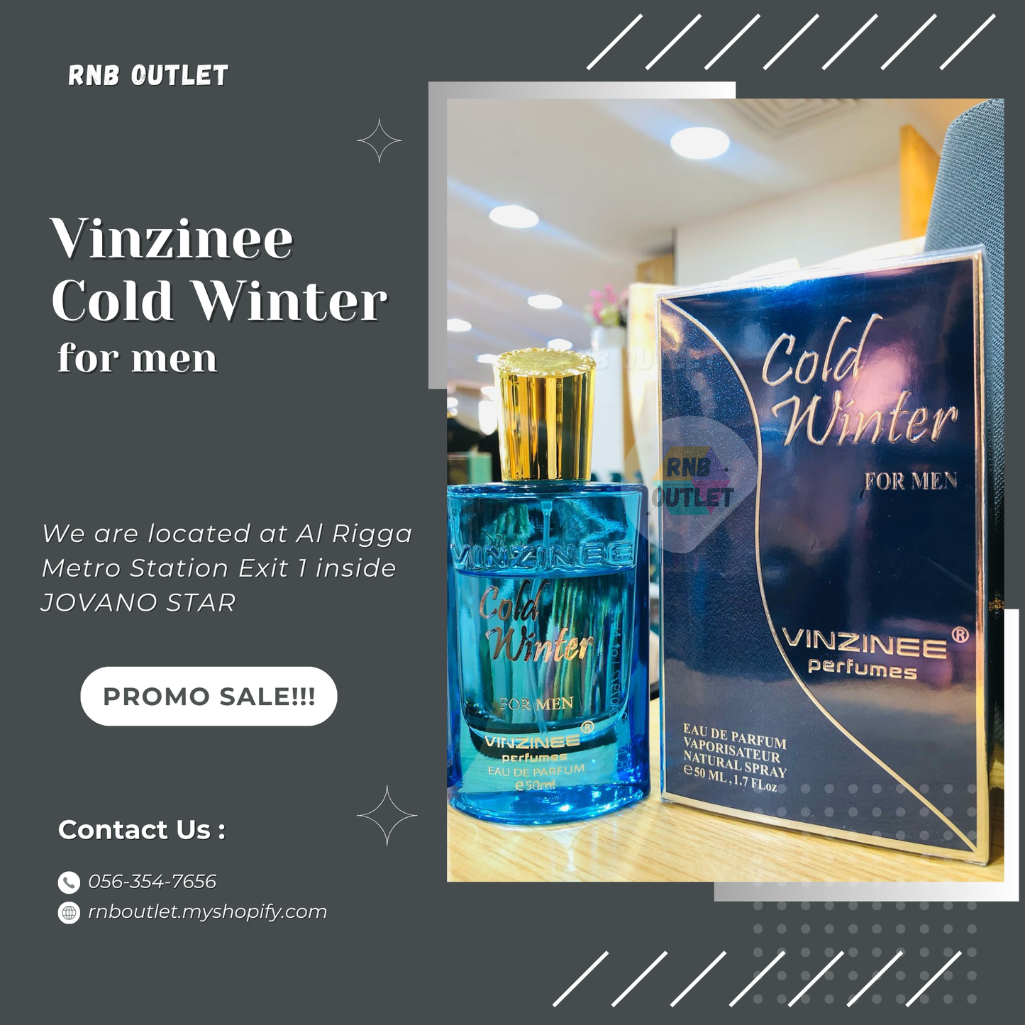 (1) Vinzinee Cold Winter for men