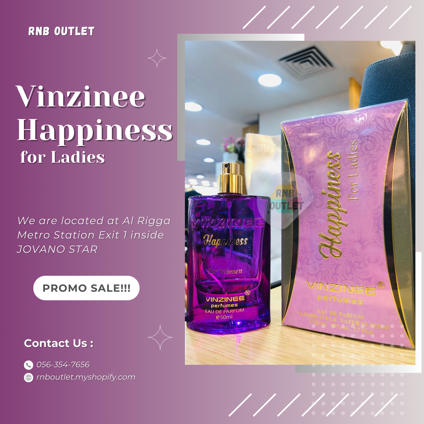 (1) Vinzinee Happines for Ladies