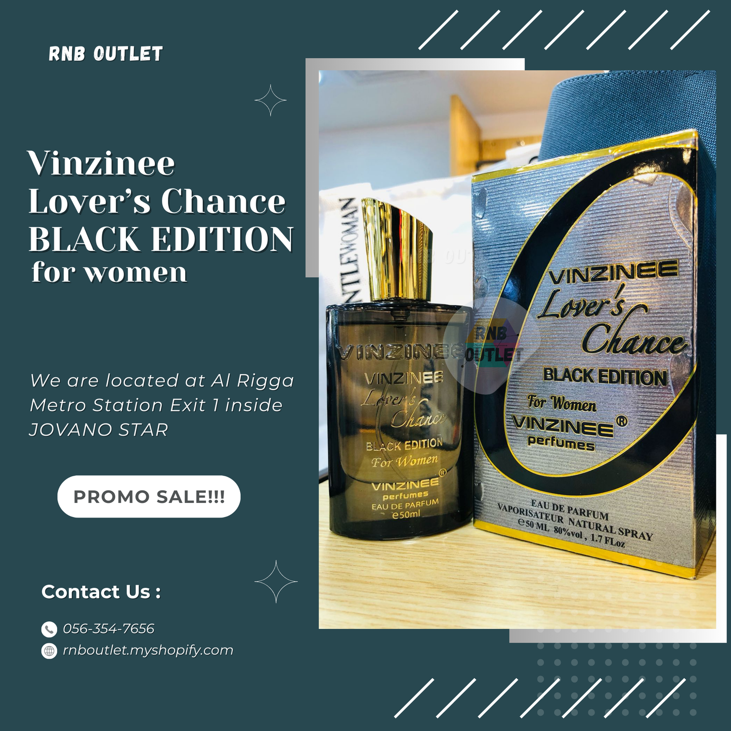 (1) Vinzinee Lover's Chance BLACK EDITION for women