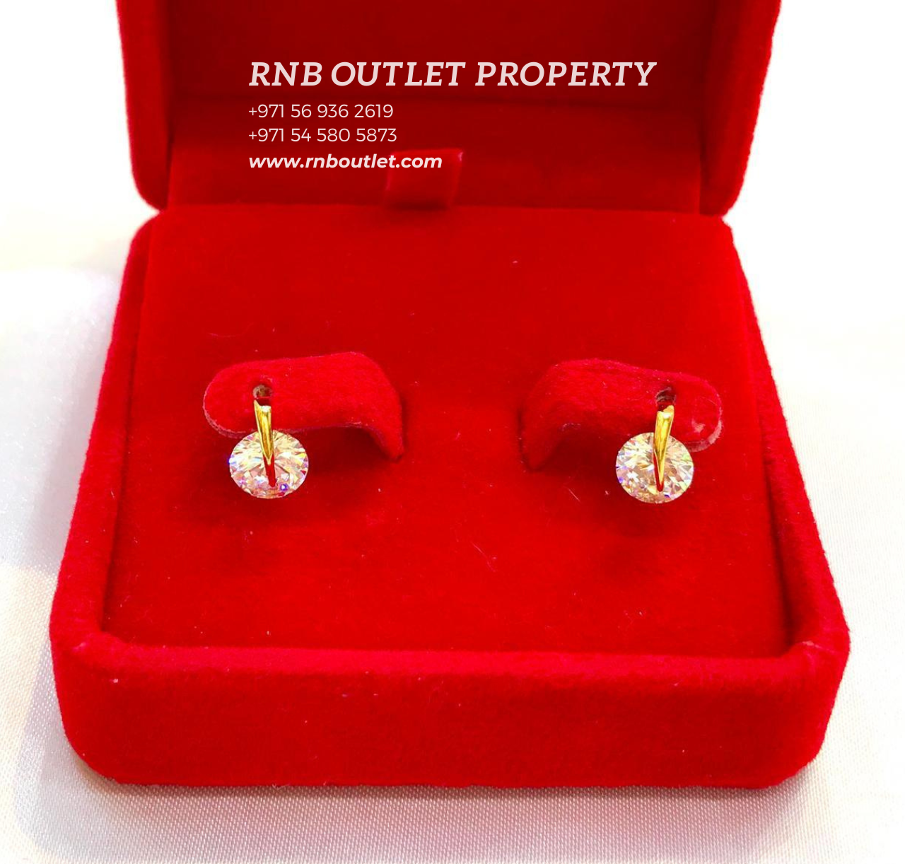 (Y7) Earing for women 10k gold non tarnish 26