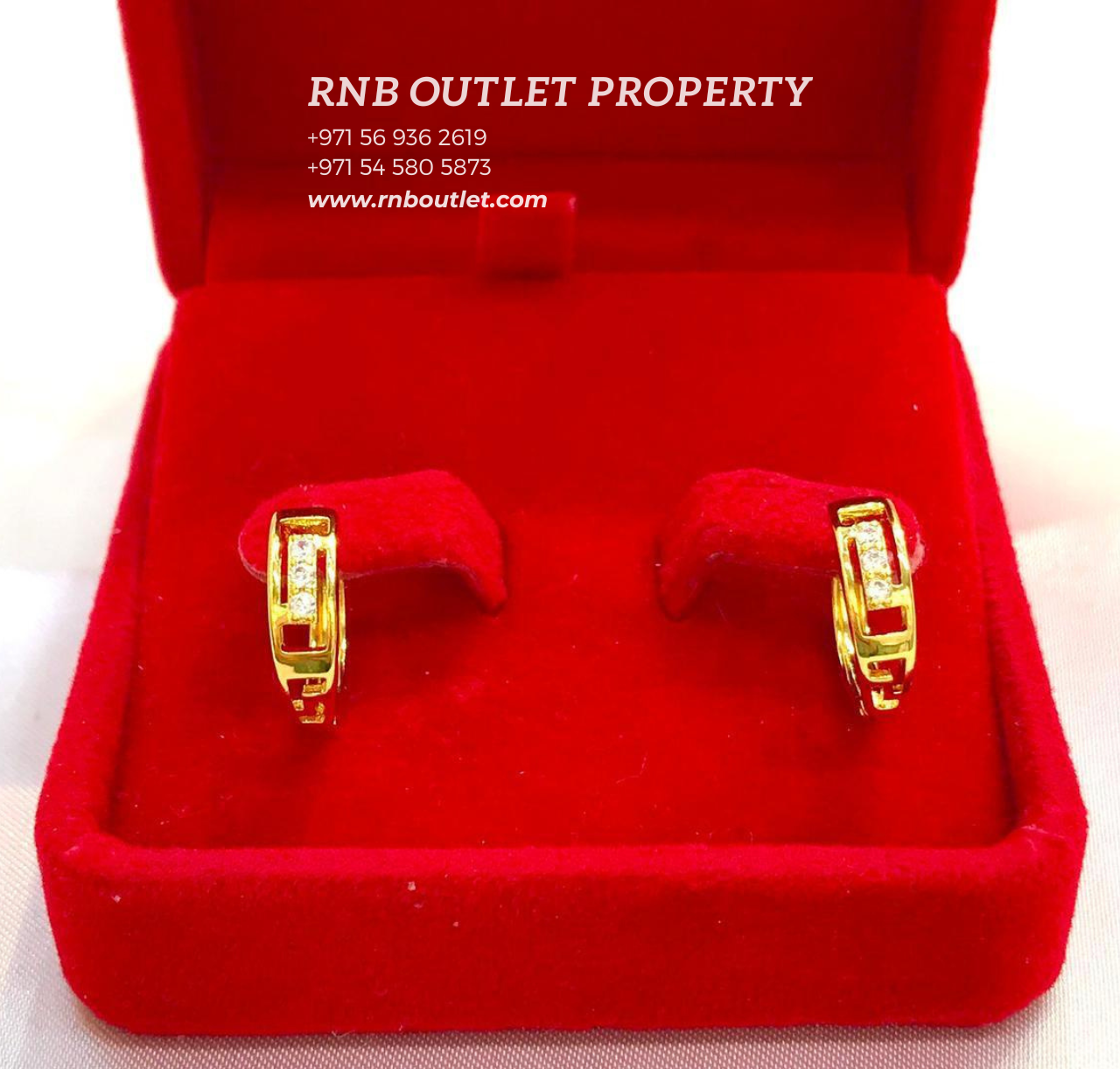 (Y7) Earing for women 10k gold non tarnish 33