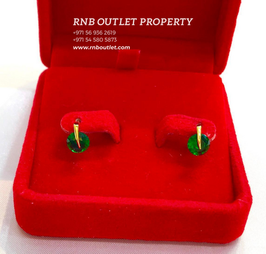 (Y7) Earing for women 10k gold non tarnish 35