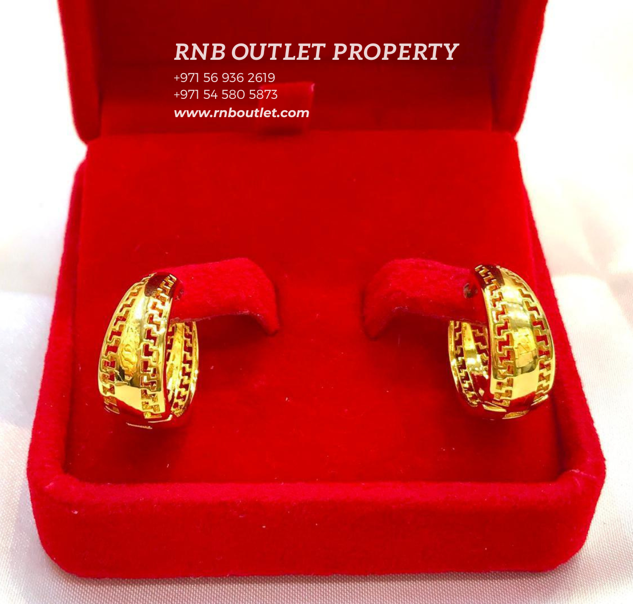 (Y7) Earing for women 10k gold non tarnish 38