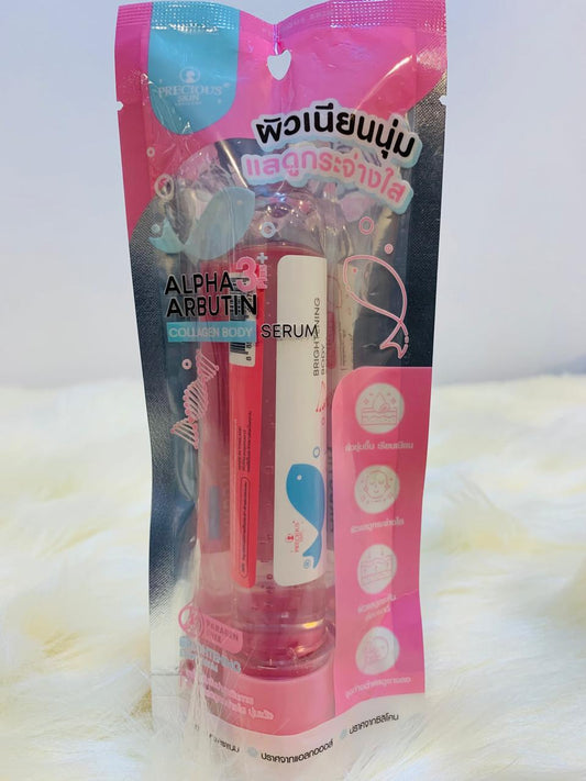 (A-BKK) ALPHA ARBUTIN COLLAGEN BODY SERUM MADE IN THAILAND