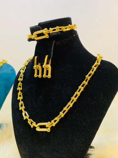 (Y7) 10 karat gold and non-tarnish